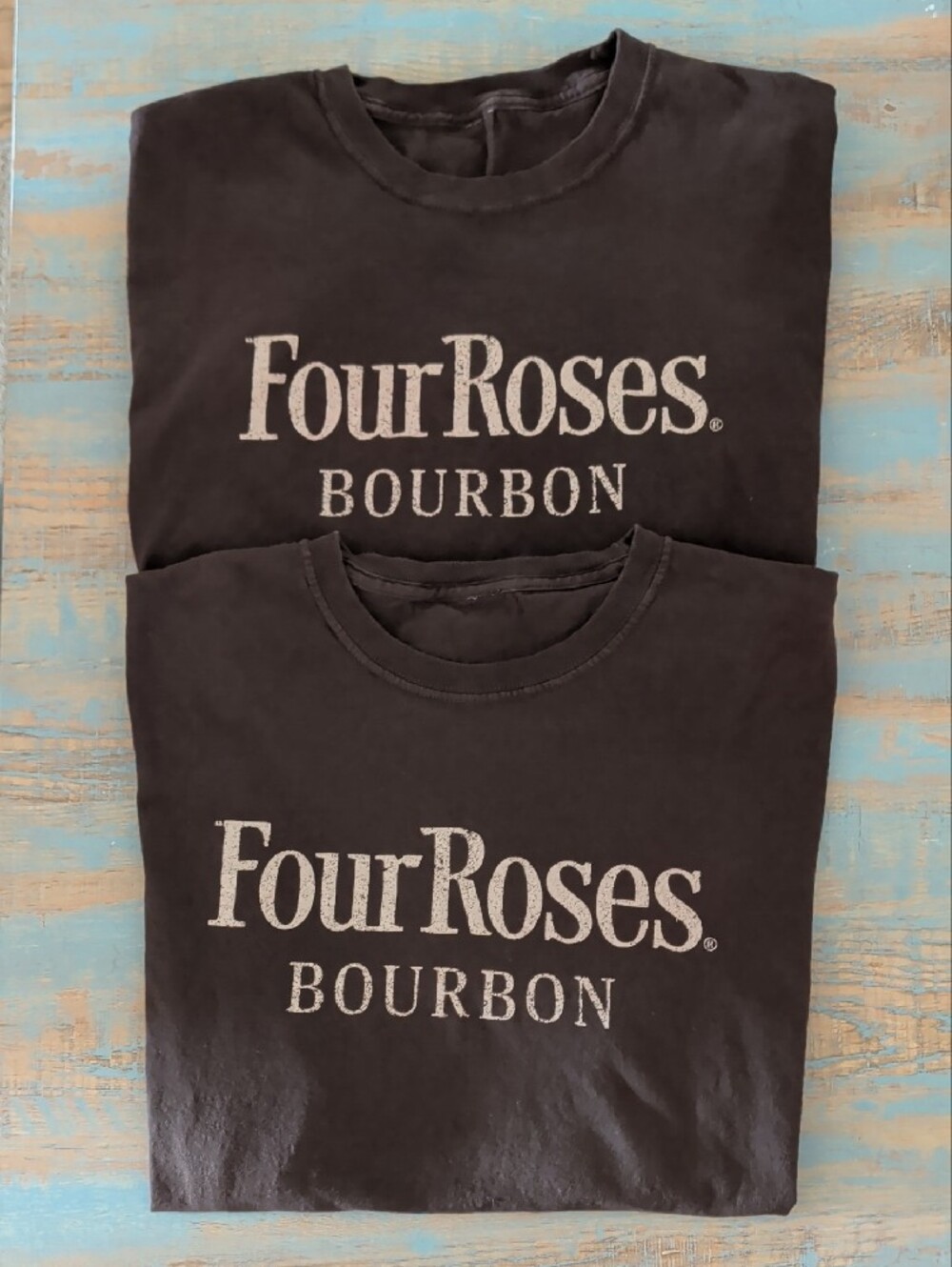 Four Roses Bourbon Unisex Brown Graphic Tee 2 Pack XL